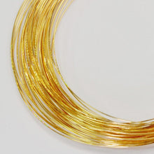 Load image into Gallery viewer, 26 gauge 14k Solid gold Half Hard Round Wire Jewelry Making Essential St Patricks Day