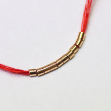 Load image into Gallery viewer, 14k Solid Gold Tube Spacer Beads Stringing Jewelry Crimp Beads St Patricks Day