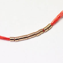 Load image into Gallery viewer, 14k Solid Gold Tube Spacer Beads Stringing Jewelry Crimp Beads St Patricks Day