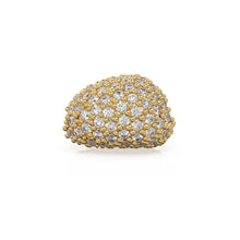 Load image into Gallery viewer, Nugget Real Diamond 18k Solid Gold Tumble Spacer Handmade Beads for Jewelry Making - Charms for Bracelet - Beads for Necklace - Jalvi & Co.