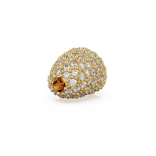 Load image into Gallery viewer, Nugget Real Diamond 18k Solid Gold Tumble Spacer Handmade Beads for Jewelry Making - Charms for Bracelet - Beads for Necklace - Jalvi & Co.