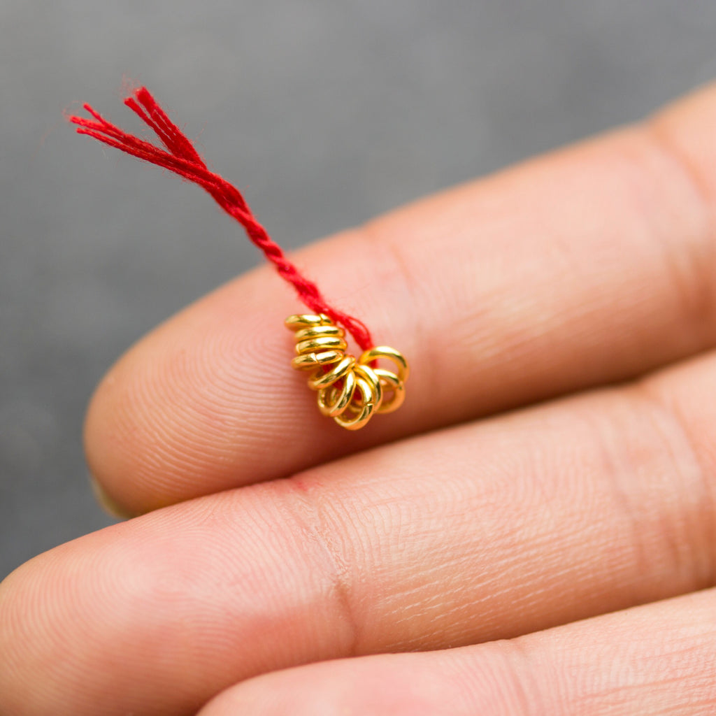 3.5MM 22 Gauge 14k Solid Yellow Gold Open Jump Rings (10 pieces) - Jalvi & Co.