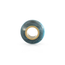Load image into Gallery viewer, Labradorite Beads, Labradorite Bead Gold Core, Natural Labradorite Bead, Gold Charm Gemstone Bead Pendant, Small Hole Bead, Big Hole Bead - Jalvi & Co.