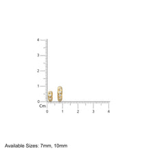 Load image into Gallery viewer, 14k Gold Roundel Purple Amethyst Charm, Amethyst Wheel Charm, Round Charm Holder Eternity Round Amethyst Band Connector, February birthstone