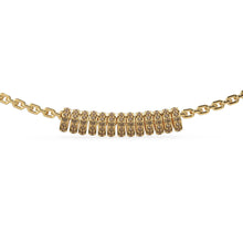 Load image into Gallery viewer, Smoky Quartz 18K Solid Italian Gold Rondels, Eternity Rondelle, Solid Gold Roundel Spacer Finding Bead, Brown Quartz Spacer, Gold Wheel Tyre