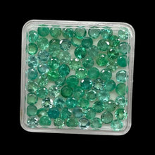 Load image into Gallery viewer, 10 Pcs Natural Colombian Emerald 3.9mm-4.1mm Round Loose Untreated Gemstones Lot - Jalvi & Co.