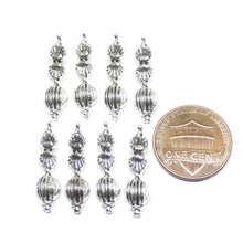 Load image into Gallery viewer, 12 Sea Shells Charms Antique Silver Tone Ocean Pendant - Jalvi &amp; Co.
