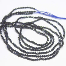 Load image into Gallery viewer, 13 inch, 2mm, Untreated Blue Sapphire Round Cut Shape Beads, Sapphire Bead - Jalvi & Co.