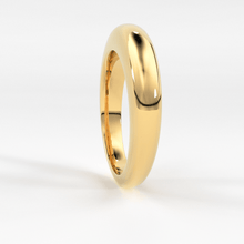 Load image into Gallery viewer, 14k Gold Dome Ring / Dome Ring Gold / Statement Ring / Crescent Dome Ring / Chunky Ring / Minimal / Statement Ring / Classic Bold Ring - Jalvi & Co.