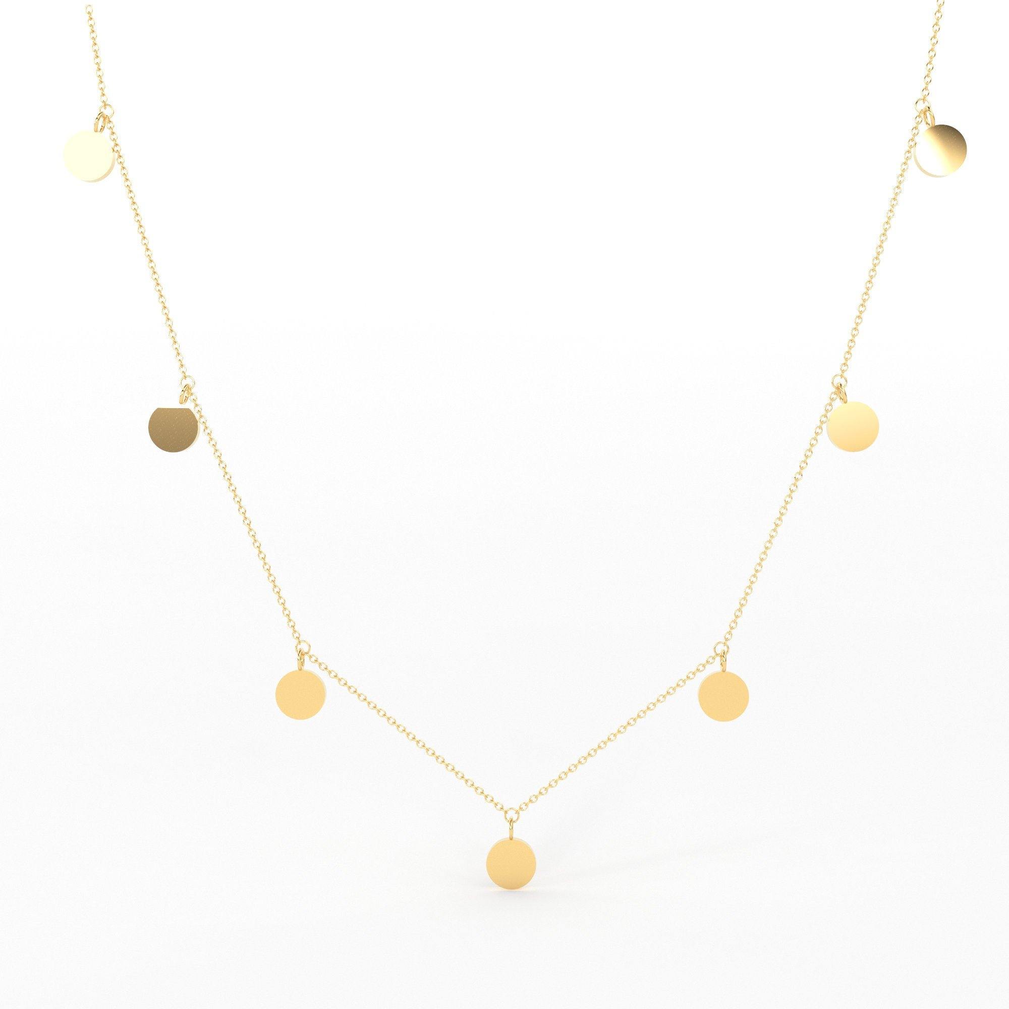 Necklace Separator - Yellow