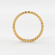 Load image into Gallery viewer, 14k Solid Gold Tiny Heart Ring / Stacking Ring / Infinity Heart Ring / Promise Ring For Her / Thin Band Ring / Love Heart Tiny Thin Band - Jalvi & Co.