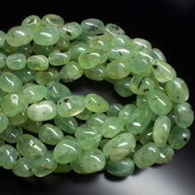 Load image into Gallery viewer, 15 inches, 20-21mm, Natural Prehnite Smooth Polished Tumble Loose Gemstone Beads - Jalvi &amp; Co.