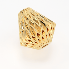 Load image into Gallery viewer, 18k Solid Gold Handmade Geometric Cone Spacer Bead Finding 7mm 8mm 9mm - Jalvi & Co.
