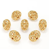 2 pieces Oval Designer 14k 18k Solid Gold Handmade Gold Spacer Bead Jewelry Making Supply 4.60x3.40mm