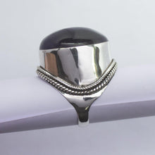 Load image into Gallery viewer, 23.5g, Handmade Natural Purple Amethyst 925 Sterling Silver Ring - Jalvi &amp; Co.