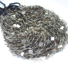 Load image into Gallery viewer, 4 Strand Smoky Quartz Natural Smooth Kite Gemstone Beads Strand 13&quot; 9mm 10mm - Jalvi &amp; Co.