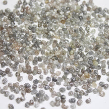 Load image into Gallery viewer, 5 Ct Natural Unique Small Size Uncut Rough Grey Diamond Loose Bead 40pc 2mm 3mm - Jalvi &amp; Co.