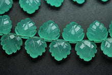 Load image into Gallery viewer, 5 Matched Pairs Peru Aqua Blue Quartz Carving Faceted Heart Shape Briolette's, 12mm - Jalvi & Co.