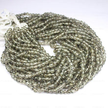 Load image into Gallery viewer, 5 Strand Black Moss Quartz Natural Smooth Round Ball Loose Beads 12" 5mm - Jalvi & Co.