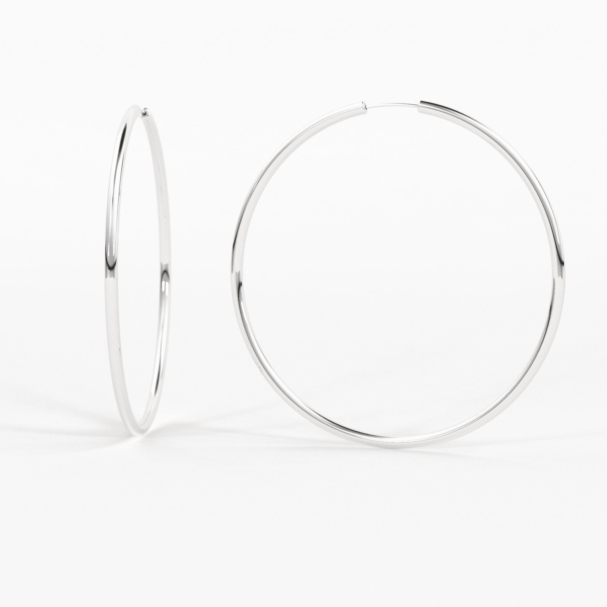 Oversized 2025 thin hoops