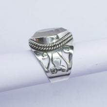 Load image into Gallery viewer, 9.10g, Handmade Natural Rose Quartz Ring 925 Sterling Silver Ring - Jalvi &amp; Co.