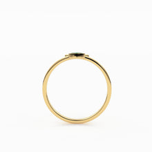 Load image into Gallery viewer, Emerald Ring / Marquise Cut Emerald Ring in 14k Solid Gold / Natural Emerald Ring / May Birthstone Ring / Dainty Emerald Ring - Jalvi & Co.