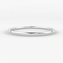 Load image into Gallery viewer, Gold Ring / 18K Solid Gold Round Wedding Band / 1.5 MM Yellow Gold Ring / Dainty Stacking Ring / Simple Delicate Ring / Thin wedding band - Jalvi & Co.