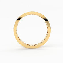 Load image into Gallery viewer, Inlay Full Eternity Ring / Baguette Diamond Full Eternity Diamond Ring for Women in 14k Gold / Prong Setting Baguette Diamond Wedding Ring - Jalvi &amp; Co.