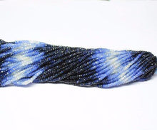 Load image into Gallery viewer, Naturla Shaded Blue Sapphire Faceted Rondelle Loose Gemstone Beads 3mm 16&quot; - Jalvi &amp; Co.