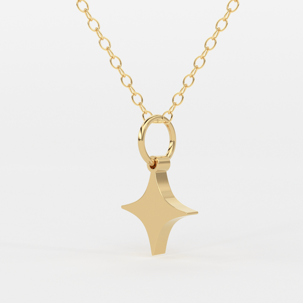 Star Necklace / 14k Gold Star Necklace / Gold Necklaces / Celestial Necklace / Minimalist Star Necklace / Dainty Star Necklace - Jalvi & Co.