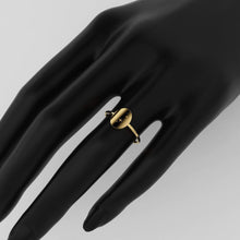 Load image into Gallery viewer, Star Signet Ring / 14K Solid Gold / Custom Zodiac Ring / Constellation Ring / Signet Ring / Stackable Star Rings / Personalized Gift for her - Jalvi & Co.