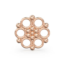 Load image into Gallery viewer, Tribal Style Handmade Solid Gold Bead Spacer Jewelry Making Supplies Finding 13mm - Jalvi & Co.