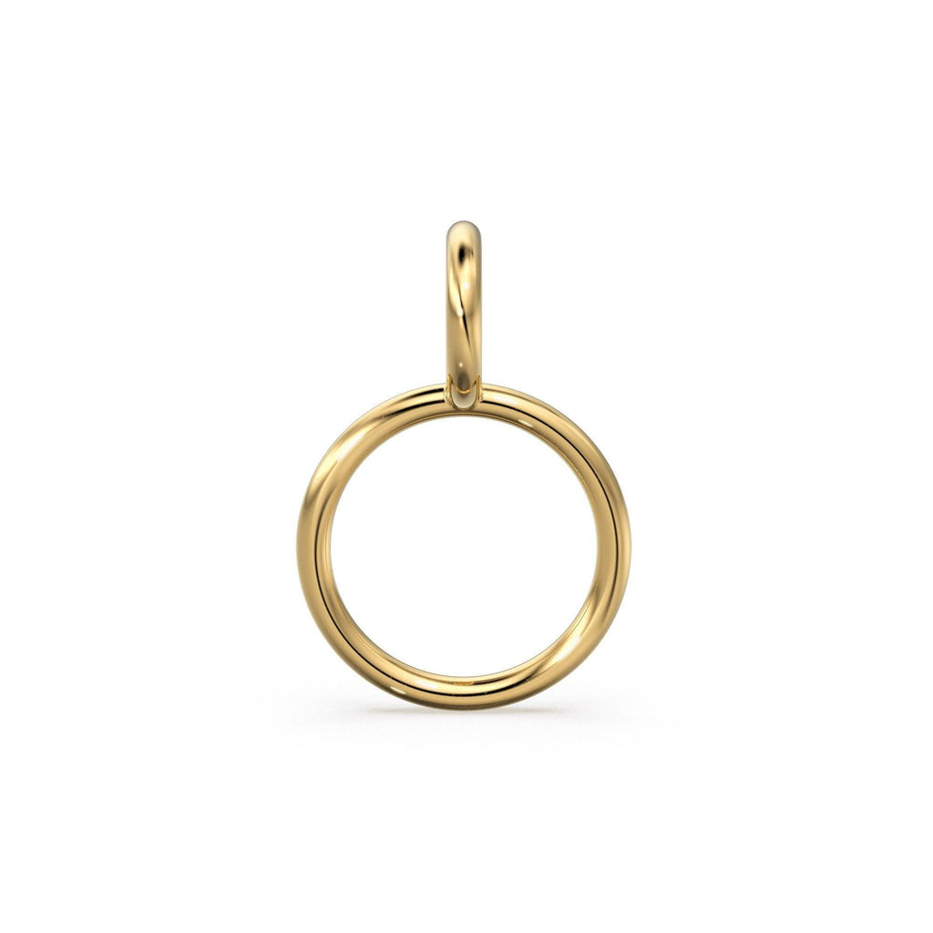 18k / 14k Gold Charm Connector, Works as bail, Necklace Chain Connector, DIY Findings, Jewelry Component, Price Per Piece - Jalvi & Co.