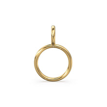 Load image into Gallery viewer, 18k / 14k Gold Charm Connector, Works as bail, Necklace Chain Connector, DIY Findings, Jewelry Component, Price Per Piece - Jalvi &amp; Co.