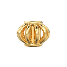 Load image into Gallery viewer, 18k Solid Yellow Gold Fancy Bali Spacer Findings Bead Single piece 4.2mm - Jalvi &amp; Co. 