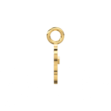 Load image into Gallery viewer, Unique Bread Butter Charm Pendant / Gold Pendant / Solid 14k Gold Pendant / Gold Jewelry