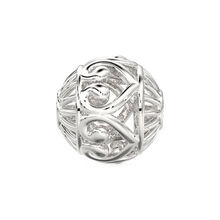 Load image into Gallery viewer, Designer Heart Solid Gold Handmade Round Spacer Gold Bead Finding 8mm 10mm