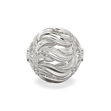 Load image into Gallery viewer, 18k Solid Gold Handmade Designer Round Spacer Bead Finding 8mm 9mm 10mm