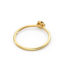 Load image into Gallery viewer, Diamond Ring / 14k Halo Diamond Ring / Minimal Diamond Ring / Delicate Diamond Ring / Promise Ring / Birthday Gift Idea / Gold Ring