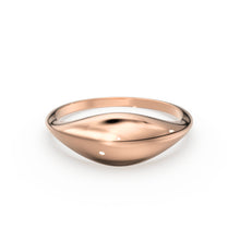 Load image into Gallery viewer, Gold Ring / 14k Gold Statement Ring / Bold Dome Graduating Ring for Women / Pinky Ring