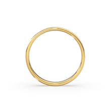 Load image into Gallery viewer, Gold Wedding Band in 14k Gold/ Herringbone Eternity Ring / Chevron Ring / 14K Gold Herringbone Ring / Minimalist Ring/ Chevron Eternity Ring