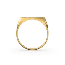 Load image into Gallery viewer, 14k Baguette Stackable Ring / Baguette Diamond Ring / Unique Baguette Ring / Baguette Diamond Bar Ring