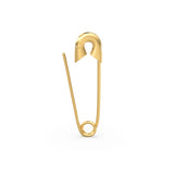 Safety Pin Earring / 30mm Gold Earrings / Minimalist Beauty Earring / Statement Earrings / Rose Gold Earrings / Gift for Her