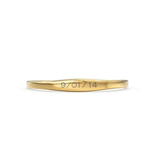 Load image into Gallery viewer, Engravable  Ring / 14k Name Ring / Rose Gold Pinky Ring / Initial Ring / Solid Gold Monogram Ring / Gold Personalized Ring / Engraved Ring
