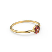 Load image into Gallery viewer, Ruby Ring / Ruby Cluster Ring in 14k Solid Gold / Engagement Ring / Unique Marquise Ruby and Diamond Ring / July Birthstone Ring