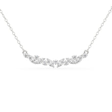 Load image into Gallery viewer, Diamond Necklace / Marquise Diamond Necklace in 14k Gold / Unique Diamond Pendant / April Birthstone / Push Present / Diamond Jewelry