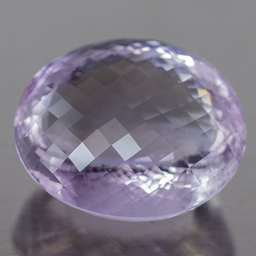 VVS 128 Cts IGLI Certified Rose De France Natural Pink Amethyst Oval Cut Loose Gemstone