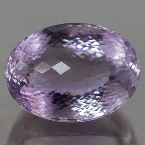 VVS 118 Cts IGLI Certified Rose De France Natural Pink Amethyst Oval Cut Loose Gemstone