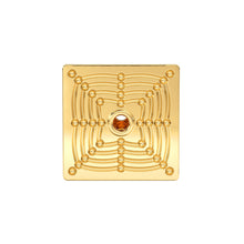 Load image into Gallery viewer, Sturdy Designer Cone Solid Gold 14k 18k Handmade Gold Spacer Bead Jewelry Making Supply available in 13mm