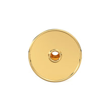 Load image into Gallery viewer, Designer Cone Solid Gold 14k 18k Handmade Gold Spacer Bead Jewelry Making Supply available in 12.82mm